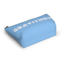 Load image into Gallery viewer, GRATITUDE Accessory Pouch w T-bottom