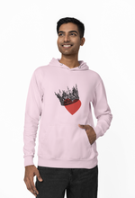 Load image into Gallery viewer, QUEEN & KING of Hearts Hoodie Sweatshirt