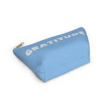Load image into Gallery viewer, GRATITUDE Accessory Pouch w T-bottom