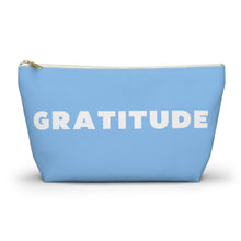 Load image into Gallery viewer, GRATITUDE Accessory Pouch w T-bottom