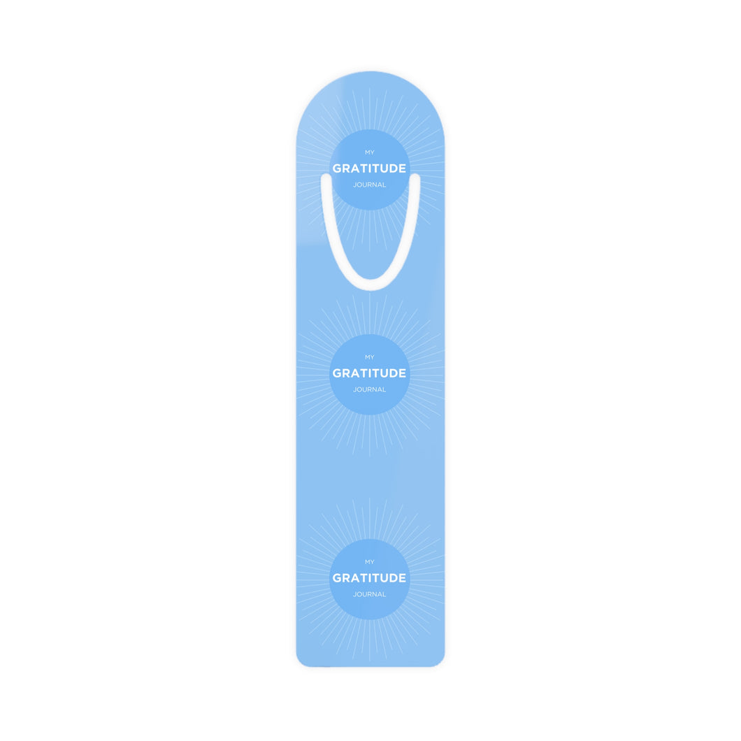 GRATITUDE BLUE LAGOON Bookmark