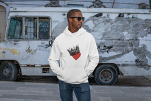 Load image into Gallery viewer, QUEEN &amp; KING of Hearts Hoodie Sweatshirt
