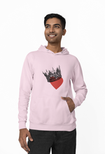 Load image into Gallery viewer, QUEEN &amp; KING of Hearts Hoodie Sweatshirt
