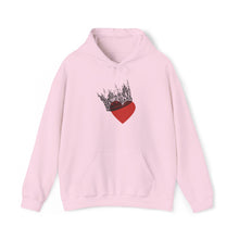 Load image into Gallery viewer, QUEEN &amp; KING of Hearts Hoodie Sweatshirt
