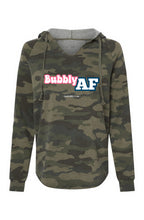 Load image into Gallery viewer, BUBBLY AF CAMO HOODIE
