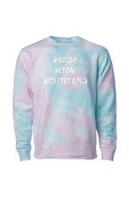 Load image into Gallery viewer, Cotton Candy Crew Neck Sweatshirt
