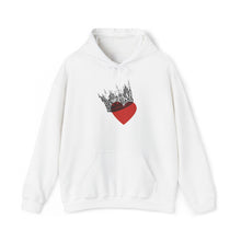 Load image into Gallery viewer, QUEEN &amp; KING of Hearts Hoodie Sweatshirt
