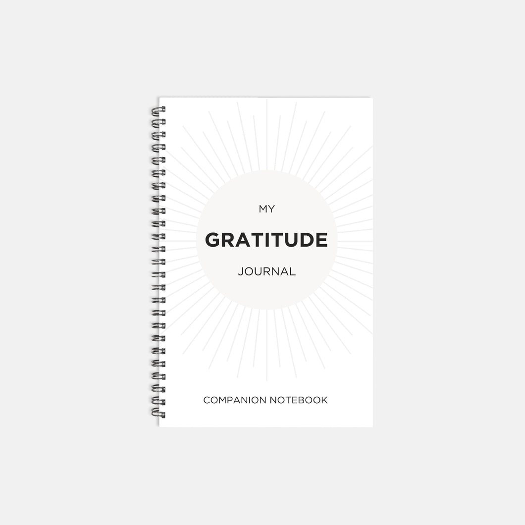 Gratitude Companion Journal - SNOW BUNNY