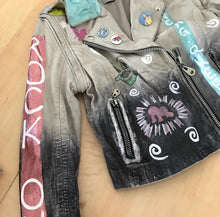 Load image into Gallery viewer, HAND-PAINTED LEATHER JACKETS
