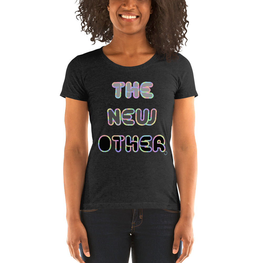 THE NEW OTHER UNICORN LETTER Ladies' short sleeve t-shirt